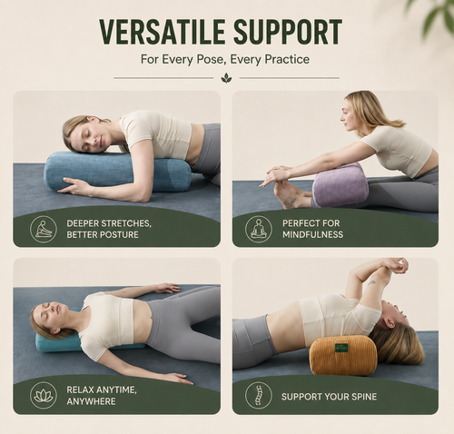 Corduroy Yoga Bolster